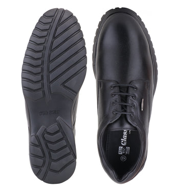 REDCHIEF Black Leather Formal Derby for Men RC4112 001
