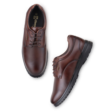 REDCHIEF Tan Leather Formal Derby for Men RC4112 006