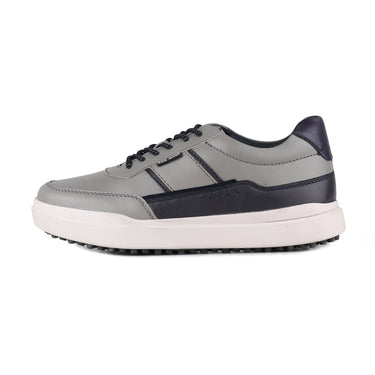 REDCHIEF Grey/Black Leather Casual Sneaker for Men RC3944 047