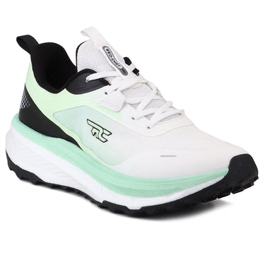 RC SPORTS Green-White Hiking Shoe for Men H20054 ACC54