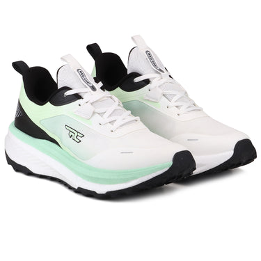 RC SPORTS Green-White Hiking Shoe for Men H20054 ACC54