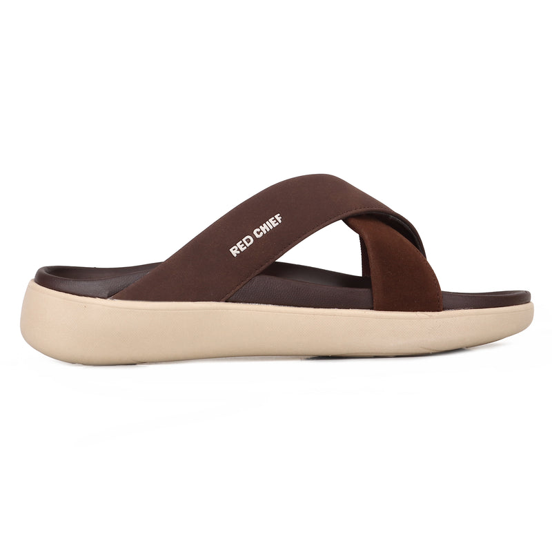 RC SPORTS Chocolate Brown Slider for Men OF609 CD17