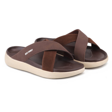 RC SPORTS Chocolate Brown Slider for Men OF609 CD17