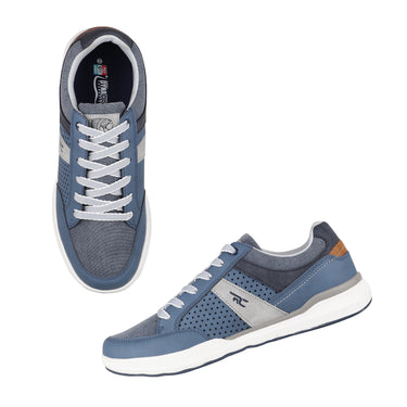 Red Chief Sports Blue-White Sneaker for Men C6008 F032