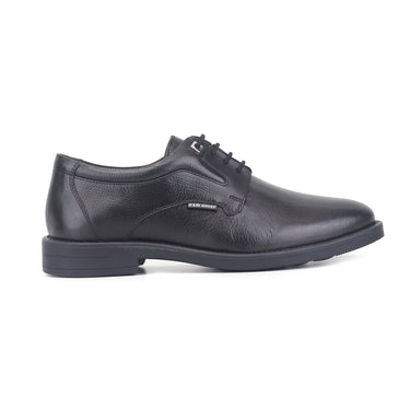 RED CHIEF Black Leather Formal Shoes for Men RC4026 001