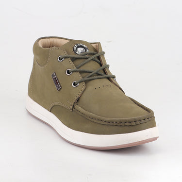 Red Chief Olive Casual Boot Shoes for Men RC4060 124