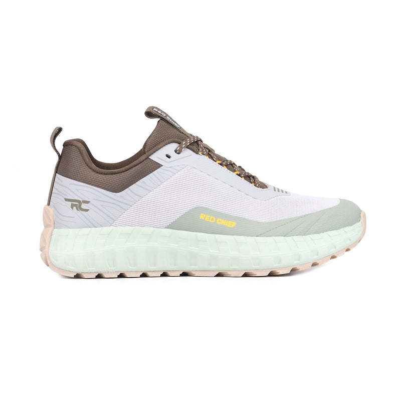Red Chief Sports Olive-White Running Shoes for Men R1735 182