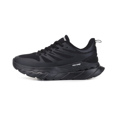 Red Chief Black Running Shoes for Men R1737 001