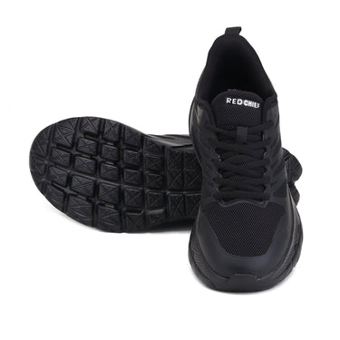 Red Chief Black Running Shoes for Men R1737 001