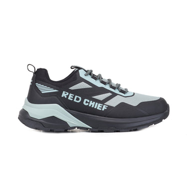 Red Chief Black-Grey Running Shoes for Men R1736 F021