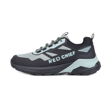 Red Chief Black-Grey Running Shoes for Men R1736 F021
