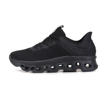 Red Chief Black Walking Shoes for Men W7018 001