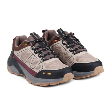 Red Chief Sports Maroon-Grey Hiker Shoes for Men H20045 CD05