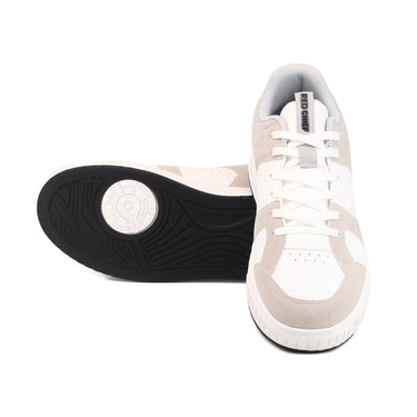 Red Chief Sports Grey-White Sneaker for Men C6012 F039