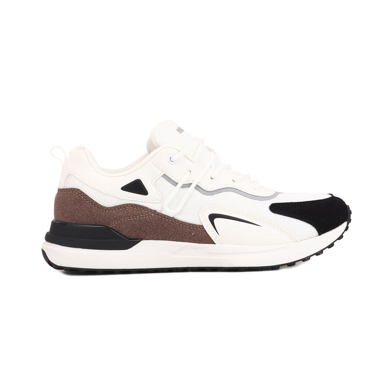 Red Chief Sports White Running Shoes for Men R1731 057