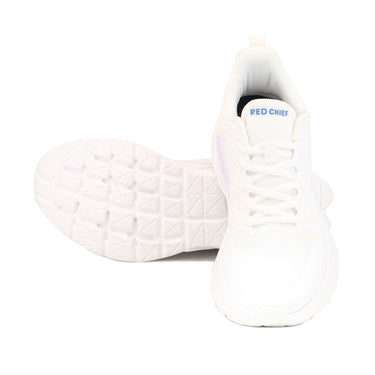 Red Chief White Running Shoes for Men R1737 057