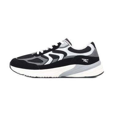Red Chief Black-Grey Running Shoes for Men R1738 F020