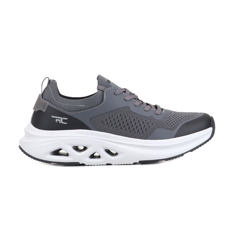 Red Chief Gray Blk Running Shoes for Men R1742 1334