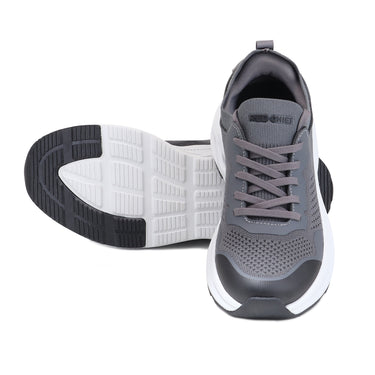 Red Chief Gray Blk Running Shoes for Men R1742 1334