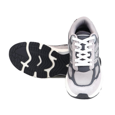 Red Chief Grey-White Running Shoes for Men R1738 CD09