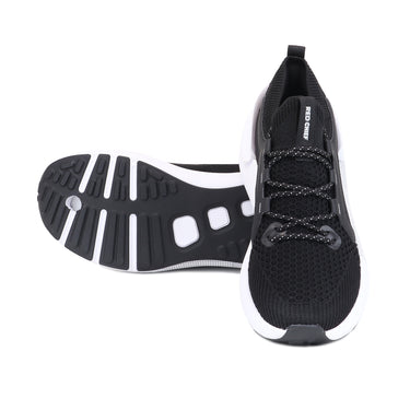 Red Chief Black-White Walking Shoes for Men W7021 F013