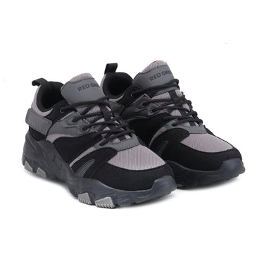 Red Chief Sports Black-Grey Sneaker for Men C6016 F020