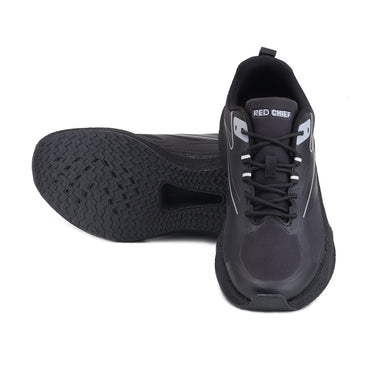 Red Chief Black Running Shoes for Men R1740 001