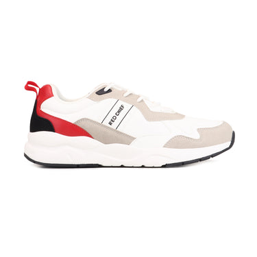 Red Chief Sports White-Red Sneaker for Men C6018 091
