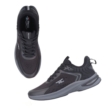 Red Chief Sports Black Color & Low Ankle Lace-Up Comfortable Running Shoes for Men |R1730 001