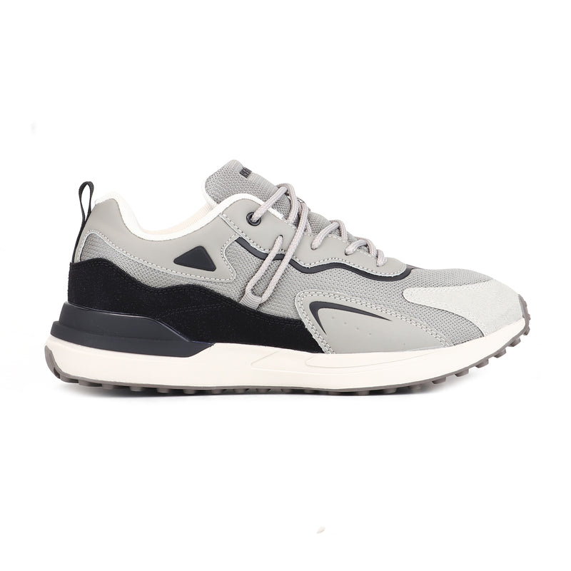 Red Chief Sports Mid Grey Color & Low Ankle Lace-Up Comfortable Running Shoes for Men |R1731 C782