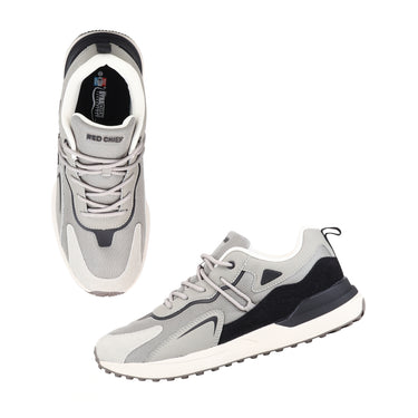 Red Chief Sports Mid Grey Color & Low Ankle Lace-Up Comfortable Running Shoes for Men |R1731 C782