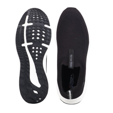 Red Chief Sports Black Color & Low Ankle Slip-On Comfortable Walking Shoes for Men |W7026 001