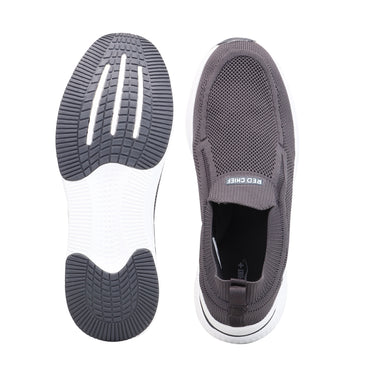 Red Chief Sports Dark Grey Color & Low Ankle Slip-On Comfortable Walking Shoes for Men |W7028 F031