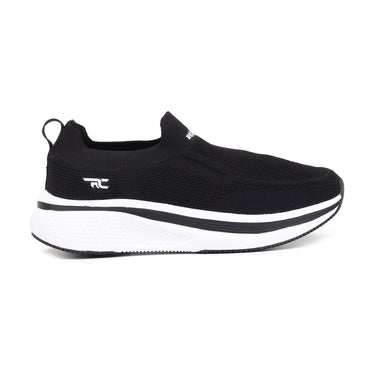 Red Chief Sports Black Color & Low Ankle Slip-On Comfortable Walking Shoes for Men |W7028 001