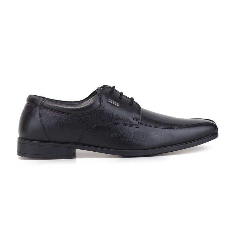RED CHIEF Black Leather Formal Shoes for Men RCE2116 001