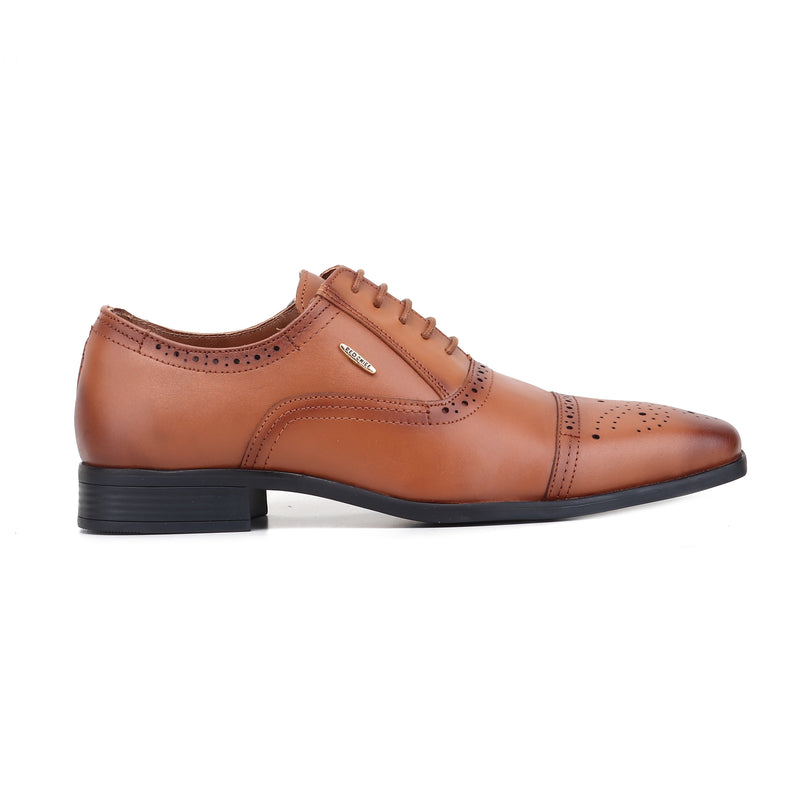 RED CHIEF Tan Leather Formal Shoes for Men RC5551 006