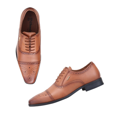 RED CHIEF Tan Leather Formal Shoes for Men RC5551 006