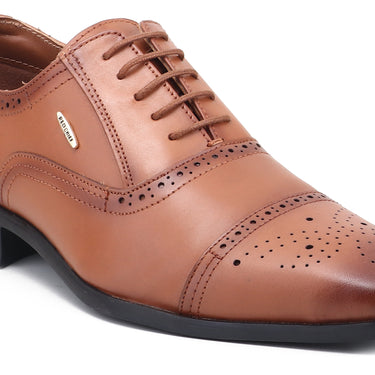 RED CHIEF Tan Leather Formal Shoes for Men RC5551 006
