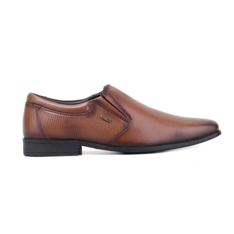 RED CHIEF Tan Leather Formal Shoes for Men RC7511 006