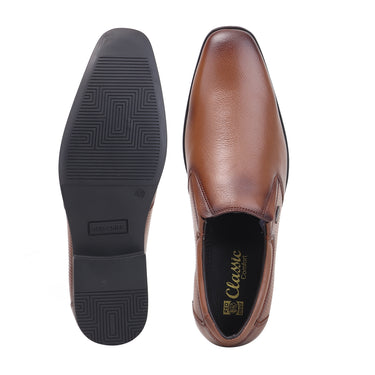 RED CHIEF Tan Leather Formal Shoes for Men RC7511 006