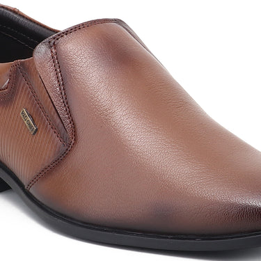 RED CHIEF Tan Leather Formal Shoes for Men RC7511 006