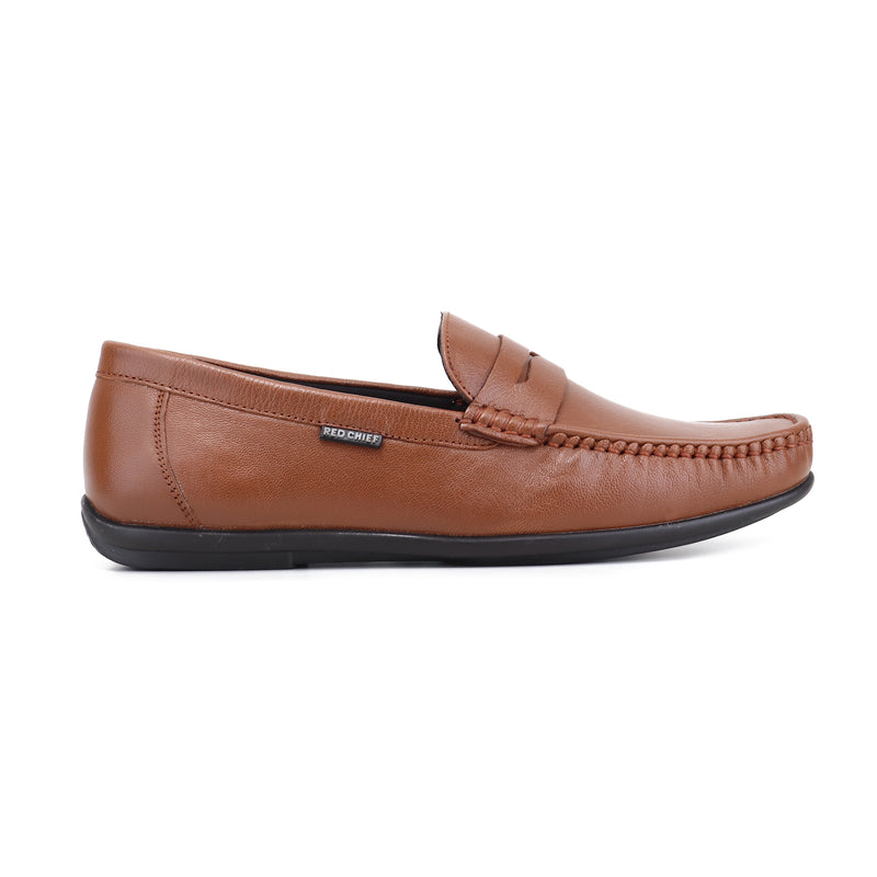 RED CHIEF Tan Leather Formal Shoes for Men RC2280 006