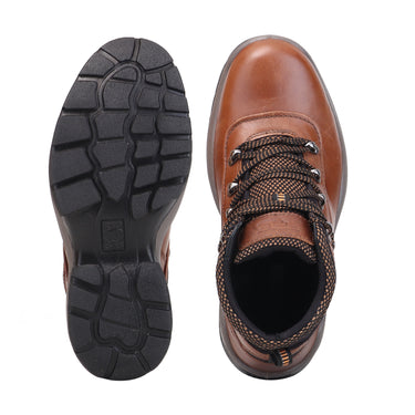 RED CHIEF Tan Leather Casual Shoes for Men RC2070 006