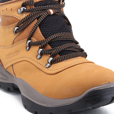 RED CHIEF Camel Leather Casual Shoes for Men RC2070 004