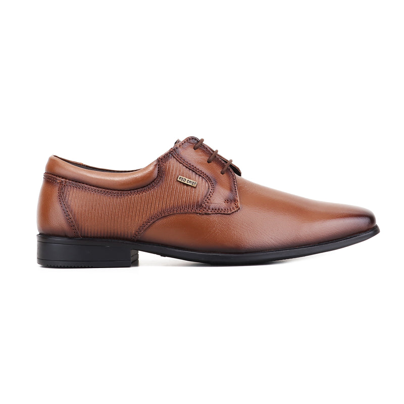 RED CHIEF Tan Leather Formal Shoes for Men RC7510 006
