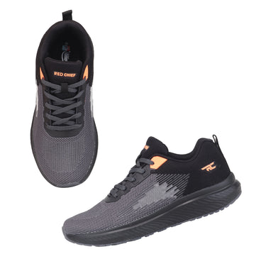 Red Chief Sports D.Grey-Blk. Color & Low Ankle Lace-Up Comfortable Running Shoes for Men |R1769 865