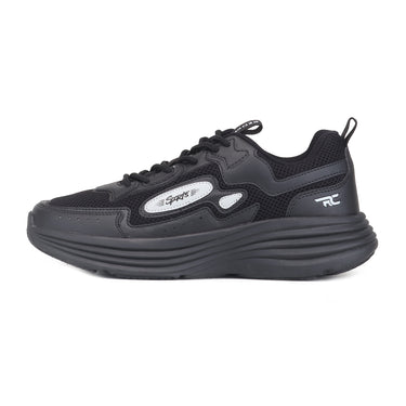 RC SPORTS Black Running Shoe for Men R1772 001
