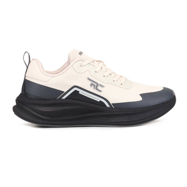 Red Chief Sports Beige-D.Grey Color & Low Ankle Lace-Up Comfortable Running Shoes for Men |R1749 CD12
