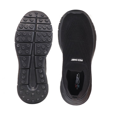 Red Chief Sports Black Color & Low Ankle Slip-On Comfortable Walking Shoes for Men |W7034 001