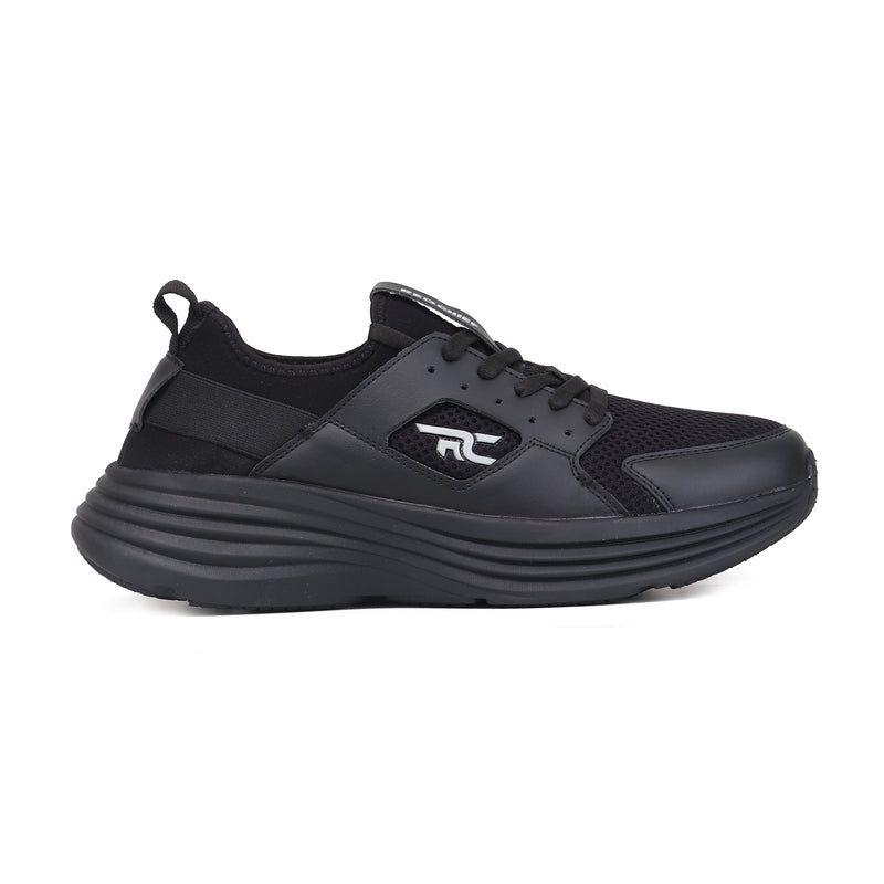 RC SPORTS Black Walking Shoe for Men W7035 001